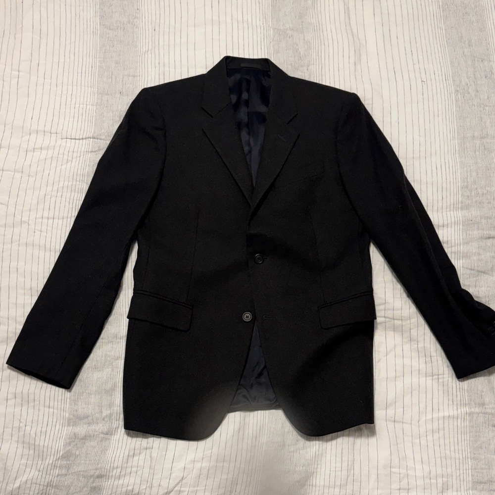 Prada Black Men's Sport Coat Blazer